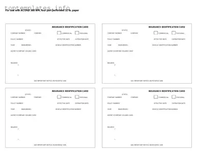 Fill in Your Acord 50 WM Form
