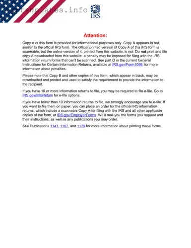 Fill in Your IRS 1099-MISC Form